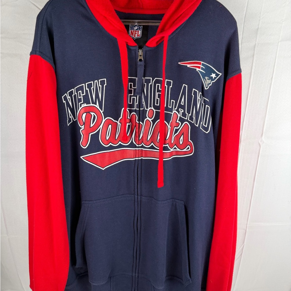 NFL New England Patriots Zip-Up Jacket